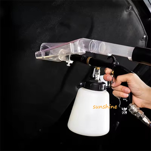 Regulador de Aire Tornado 2 en 1 SS con Tubo de <span class=keywords><strong>Rodamiento</strong></span>, Pistola Tornado Duradera Negra, Adaptador de Vacío Combinado, Limpiador de Alfombras, Lavadora a Presión de Aire - Product Image 6