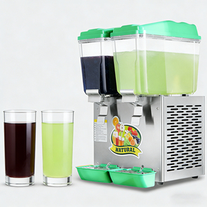 Máquina Dispensadora de Jugos Comercial de 1/2/3 Tanques de Acero Inoxidable, Extractor de Jugos y Bebidas Comercial, Gran Capacidad al por Mayor - Product Image 3