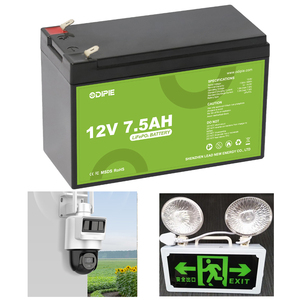 Batterie au lithium LFP longue durée de vie CE 12V 7Ah 7.5Ah 8Ah 9Ah pour alarme, alimentation de secours UPS, système d'éclairage d'urgence - Product Image 4