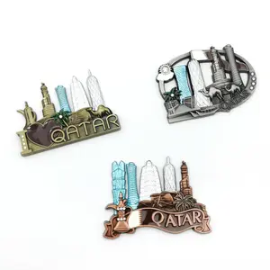 Custom Metal Magnetic Fridge Magnets Wholesale Ideas For Travel Souvenirs Dubai Fridge Magnets