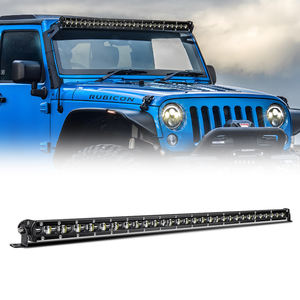 Barre lumineuse LED incurvée anti-poussière <span class=keywords><strong>de</strong></span> 32 37 pouces Faisceau d'inondation grand angle <span class=keywords><strong>de</strong></span> 120 ° pour la conduite <span class=keywords><strong>de</strong></span> <span class=keywords><strong>nuit</strong></span> hors route Barra Led Bar Light - Product Image 1