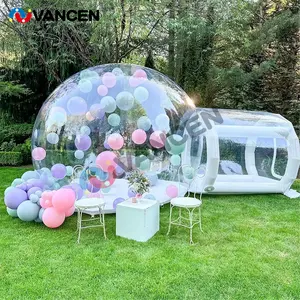 Kids Party 10ft Inflatable Bubble Bounce House Clear Crystal Igloo Bubble Dome Transparent Inflatable Bubble Tent
