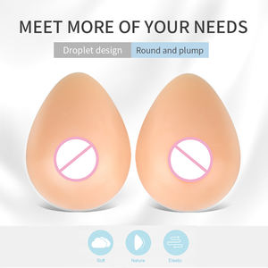 ONEFENG Fausses Poitrines en Silicone Très Populaires, <span class=keywords><strong>Seins</strong></span> <span class=keywords><strong>Sexy</strong></span> en Silicone 600g/Paire pour Personnes Transgenres en Vente en Gros - Product Image 4