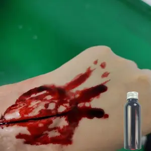 KHY Spray Red in einer Tube für Auge Halloween Fake Blood