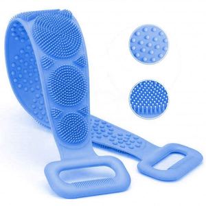 Brosse de douche en silicone pour le dos, 75 cm, entièrement naturelle et douce, avec service OEM ODM, prix usine, pour le bain et le spa - Product Image 4