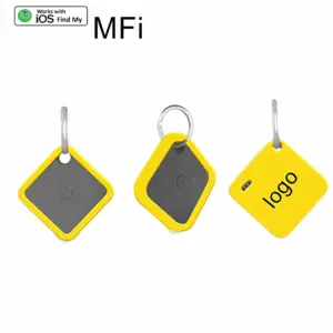 Hot Sale Smart Appl Mfi Tracker Small Satellite Gps Finder Key Tracker Locator Tracking Device Pet Tag Locating With Ios Tags