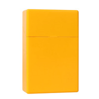 Étui à cigarettes en plastique de couleur unie, distributeur personnalisé, boîte d'affichage, vente chaude, avec logo personnalisé