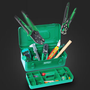 LAOA Caja de Herramientas de Hardware Grueso, Caja de Almacenamiento de Herramientas de Hierro de Gran Capacidad con Capas Interiores Splendor LaoA - Product Image 5