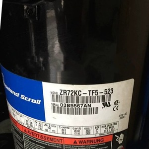 คอมเพรสเซอร์แบบสกรอลล์ HYZL รุ่น ZR72KC TF5 523 สำหรับอุปกรณ์ทำความเย็นและความร้อน - Product Image 1