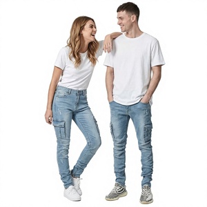 Nueva Llegada, Pantalones Vaqueros de Cintura Alta para Hombre, Estilo Vintage, ODM, 100% Algodón, Secado Rápido, Transpirables, Calidad Premium, Gran Venta - Product Image 1