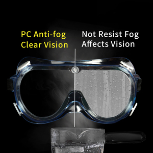 Offre Spéciale Construction industrielle Anti-buée Protection contre les éclaboussures de poussière anti-rayures Lunettes de sécurité PC avec lentille transparente - Product Image 2
