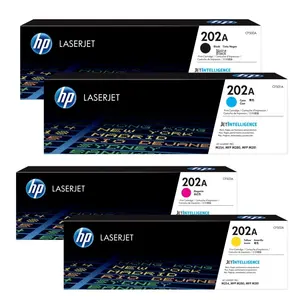 Cartucho de Tóner Monocromático HP Original 202A Compatible con Impresoras de las Series <span class=keywords><strong>M254nw</strong></span>, 280nw, 281fdn y FDW, Juego de Cuatro Colores - Product Image 3