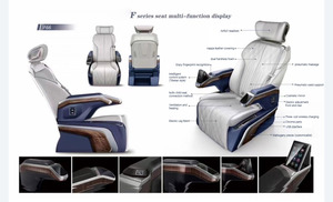 DIY <span class=keywords><strong>Camper</strong></span> Retrofit <span class=keywords><strong>Vito</strong></span> caravana asiento de coche inteligente VIP asiento para furgoneta para MPV SUV asiento de autobús de cuero de lujo con CCC - Product Image 2
