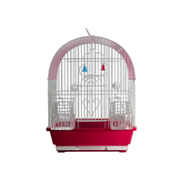Vente en gros de cages à oiseaux canaris en métal ornemental de haute qualité en stock