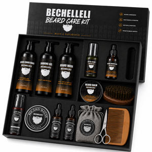 Kit de Cuidado de Barba de Lujo para Hombre, Marca Privada Personalizada con Aceites Orgánicos para Barba, Humectante y Refrescante - Suministro OEM - Product Image 1