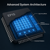 Microcontrolador EP1S20F672I7 de Montaje Superficial, 426 E/S, Paquete 672FBGA, Flash de 320K x 8