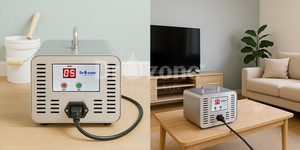 Generador de Ozono para Auto y Hogar Dr.Ozone Clean C2, Máquina Portátil para Eliminar Olores, Diseño de Acero Inoxidable - Product Image 5