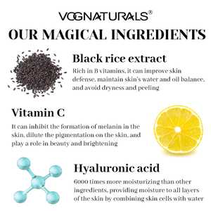 Tonique facial au riz noir fermenté OEM, eau d'essence de riz hydratante et antioxydante, soin apaisant non irritant à absorption rapide - Product Image 3