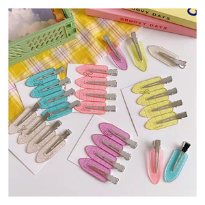 BELLE WORLD Koreanische Version Modische Gelee Farbe No Crease Haars pange Sets 4 Stück Verlängerung pro Capelli Veri Con Make-up Haars pangen - Product Image 1
