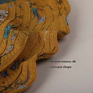 2025 New Arrival Summer Women Girl Floral Print <b>Floppy</b> Crown <b>Sun</b> <b>Hat</b> Casual Travel Beach Trendy Wide Brim Foldable <b>Sun</b> Visor <b>Hat</b> - Product Image 4