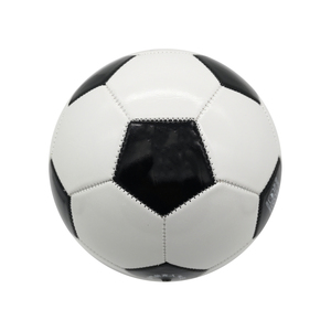 Ballon de football en cuir cousu à la machine de taille standard 5 PU de haute qualité pour l'entraînement sportif - Product Image 1