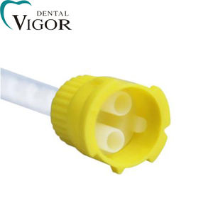 Puntas de mezcla de impresión desechables dentales de alta calidad punta intraoral amarilla para material de impresión - Product Image 5