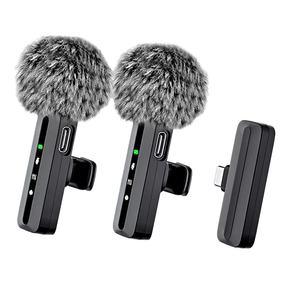 Tendance <span class=keywords><strong>3</strong></span> 1 SE83 Kit de microphone à condensateur Micro-cravate sans fil portable pour Podcast Vlogging C Construction en métal pour <span class=keywords><strong>Studio</strong></span> - Product Image 1