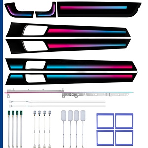 64 cores LED iluminação ambiente para a decoração do carro adequado para Porsche 10-23 iluminação ambiente interior do carro - Product Image 1