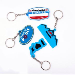 พวงกุญแจยาง2D โลโก้พีวีซีแบบนิ่มพวงกุญแจโลโก้ออกแบบได้ตามต้องการ - Product Image 4