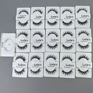 ขนตาปลอมแบบใส 3 มิติ ธรรมชาติ ฟู เบาบาง PBT แบบแถบครึ่งเส้น ต่อขนตาแบบเต็มแถบ อุปกรณ์ต่อขนตา - Product Image 1