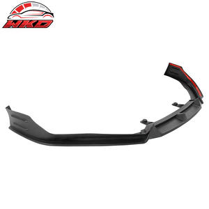 Lèvre de pare-chocs avant pour Honda Accord 2021-2022, spoiler noir mat, séparateur PP 3 pièces, pièces auto de haute qualité, kit carrosserie - Product Image 3