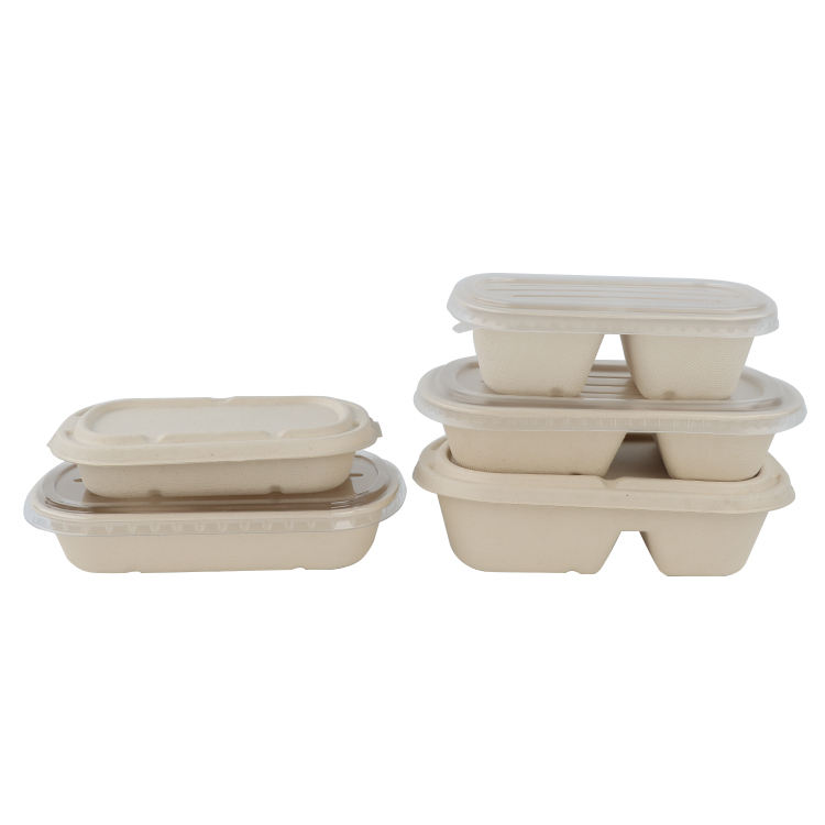 portable customized logo fast food take away disposable packaging food paper container box
