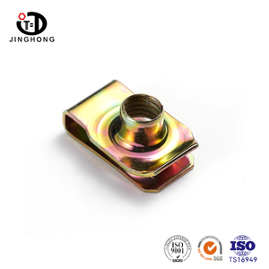 JINGHONG Blue Zinc Coated 65Mn Spring <strong>Nuts</strong> Type B Reed <strong>Nuts</strong> U ClipCategory <strong>Nuts</strong> M5M6M8M10 - Product Image 2