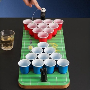 Mini Classic Casual Table Football <strong>Game</strong> with Plastic Beer <strong>Cup</strong> Mini Board and <strong>Ball</strong> for Players for Parties - Product Image 6