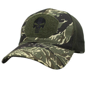 Chapeau de Camouflage tactique extérieur imprimé en forme de crâne de haute qualité casquettes de Baseball Logo de broderie personnalisé - Product Image 6