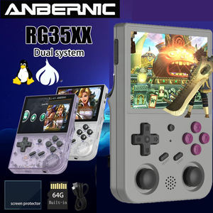 Console de jeu vidéo portable 5G WiFi pour <span class=keywords><strong>RG353VS</strong></span>, écran IPS de 3,5 pouces, plus de 5000 jeux rétro, lecteur de jeux Linux Android, 16 Go + 64 Go - Product Image 2