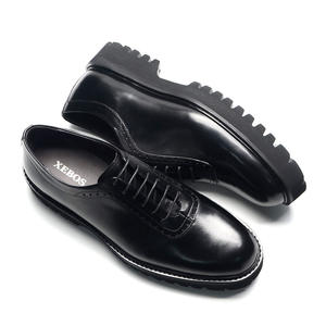 Nueva tendencia 2025, zapatos formales de hombre de alta calidad, zapatos de vestir de cuero para bodas, zapatos Oxford hechos a mano - Product Image 4