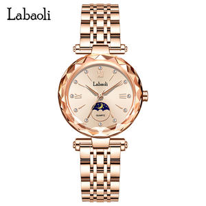 Nouvelle montre-bracelet à quartz pour femmes, bracelet en acier imperméable, tendance - Product Image 1