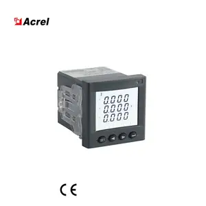 Acrel hot sale Ampere panel meter current 3 phase ammeter AMC72L-AI3 with CE certified