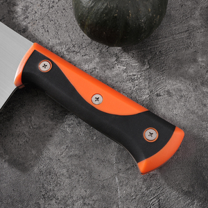 Cuchillo de carnicero de acero inoxidable Tang completo de Japón, cuchillo de Chef de cocina de 9 pulgadas, <span class=keywords><strong>cuchillos</strong></span> de carnicero de Chef de hueso para cortar <span class=keywords><strong>carne</strong></span> y verduras para el hogar - Product Image 6