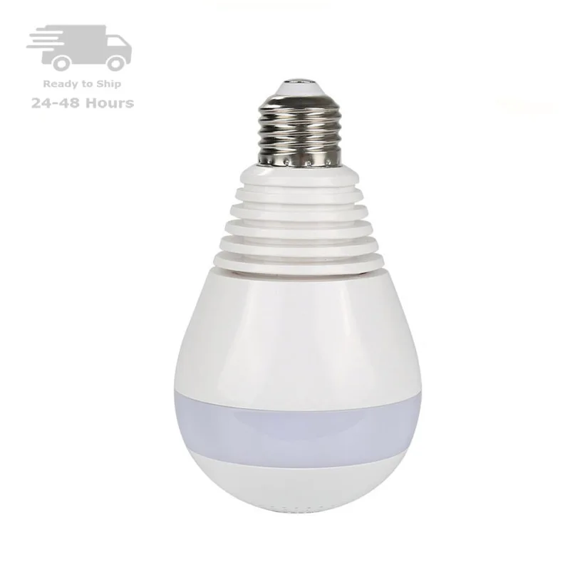 Заводская цена V380 Wifi лампочка камера панорамная IP-камера 1080P Домашняя безопасность беспроводная прожекторная камера