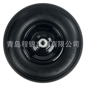 ล้อโฟม PU ขนาด 13 นิ้ว ยี่ห้อเฉิงจิน รุ่น 4.00-6 สำหรับรถเข็นมือแบบรับน้ำหนักมาก - Product Image 5