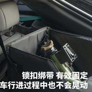 Caja de almacenamiento para bicicleta plegable Brompton, organizador portátil para maletero de coche de 20 y 22 pulgadas con correa para el hombro y asa suave - Product Image 4