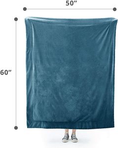 Home Textile China Custom Logo Soft Warm <strong>Thick</strong> Throw <strong>Blankets</strong> for <strong>Winter</strong> Adult Flannel Sherpa <strong>Blanket</strong> - Product Image 5