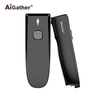 Lecteur de code QR portable 1D 2D Bluetooth sans fil Scanner de code-barres de poche 2.4G pour l'inventaire
