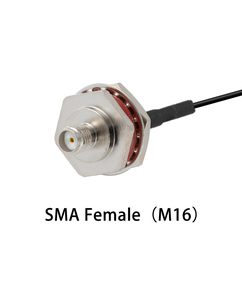 Coaxial 1,13 Cable Ufl a SMA Hembra Caja impermeable M16 Cable coaxial de baja pérdida - Product Image 4
