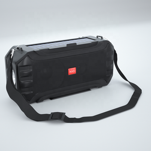 Altavoz inalámbrico con iluminación LED para exteriores, <span class=keywords><strong>Radio</strong></span> FM estéreo envolvente, portátil, con Bluetooth, alimentada por energía Solar - Product Image 2