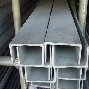 Perfil de acero estructural <span class=keywords><strong>C</strong></span> de primera calidad 410 430 304 316 Perfil de acero inoxidable con Canal U 316l - Product Image 5