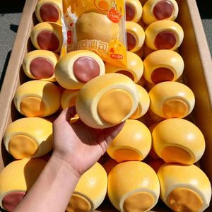 Juguete Blandito Hachimi Realista con Forma de Bollo de Lava Cantonés, Súper Húmedo y Suave para Aliviar el Estrés - Product Image 5