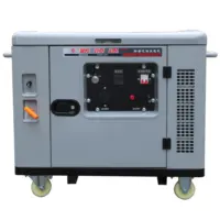 Generador de gasolina para electricidad Industrial, modelo 8500S 3 phase-7KW, 380v-400v-silencioso tipo Ac